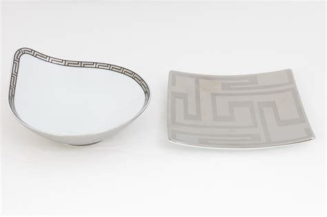 Versace by Rosenthal Dedalo Platinum Reflection Service plate 